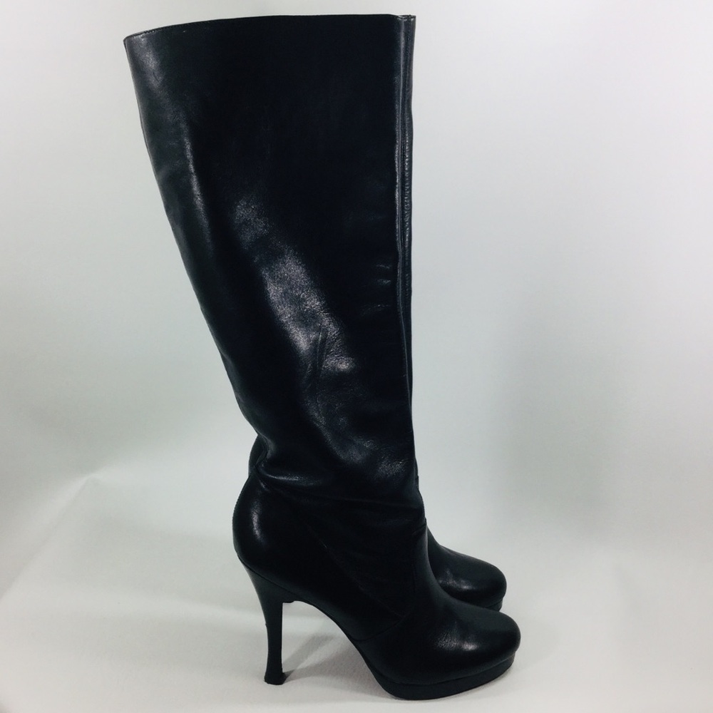 BCBG Generation classic black knee boots